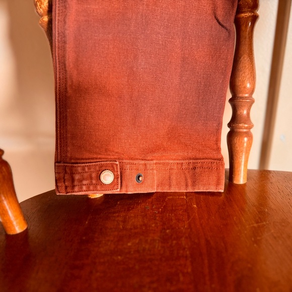 Duluth Trading Co Straight Leg Jeans in Rust - Picture 4 of 5